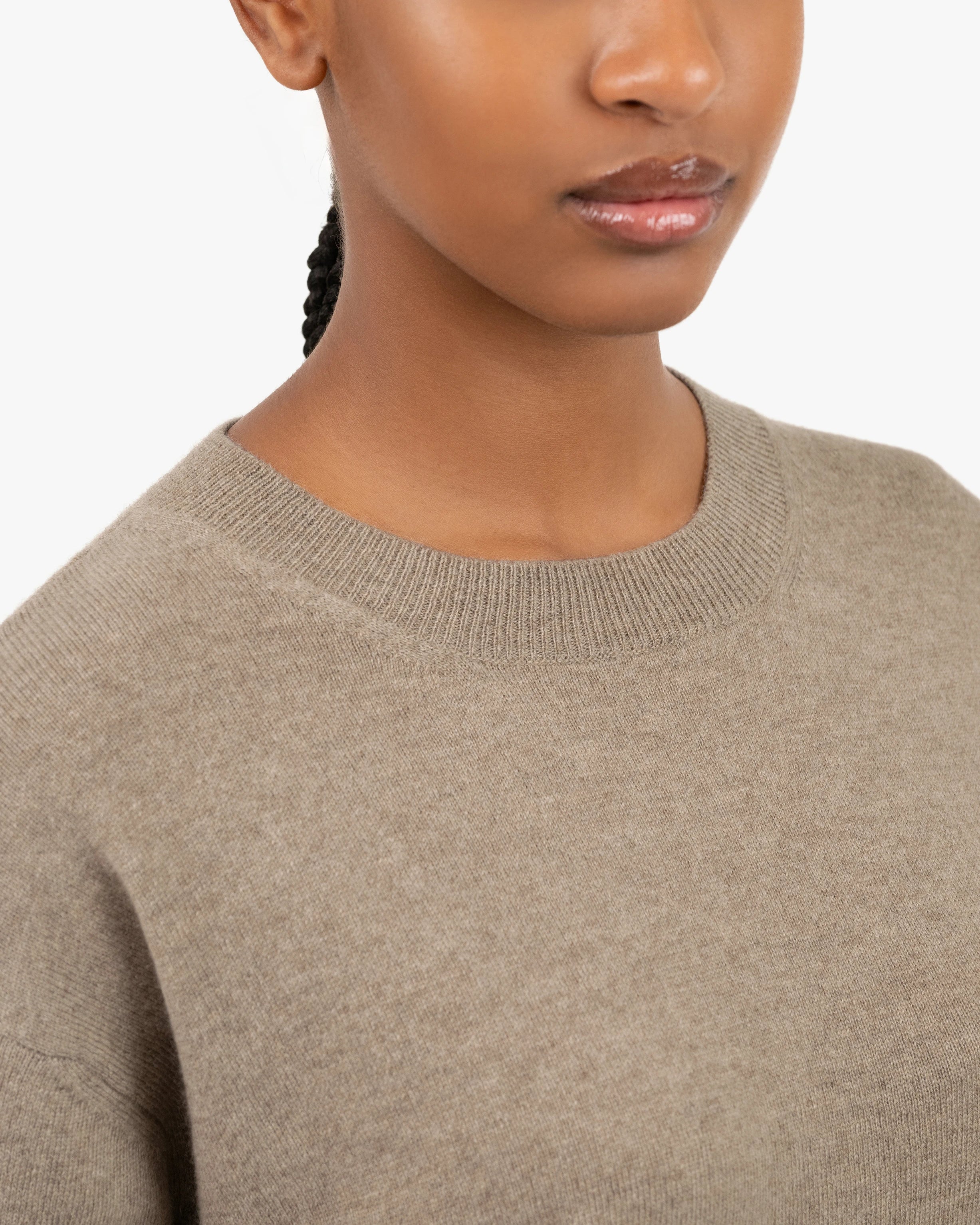 Velia Maxi Sweater - Taupe Cashmere