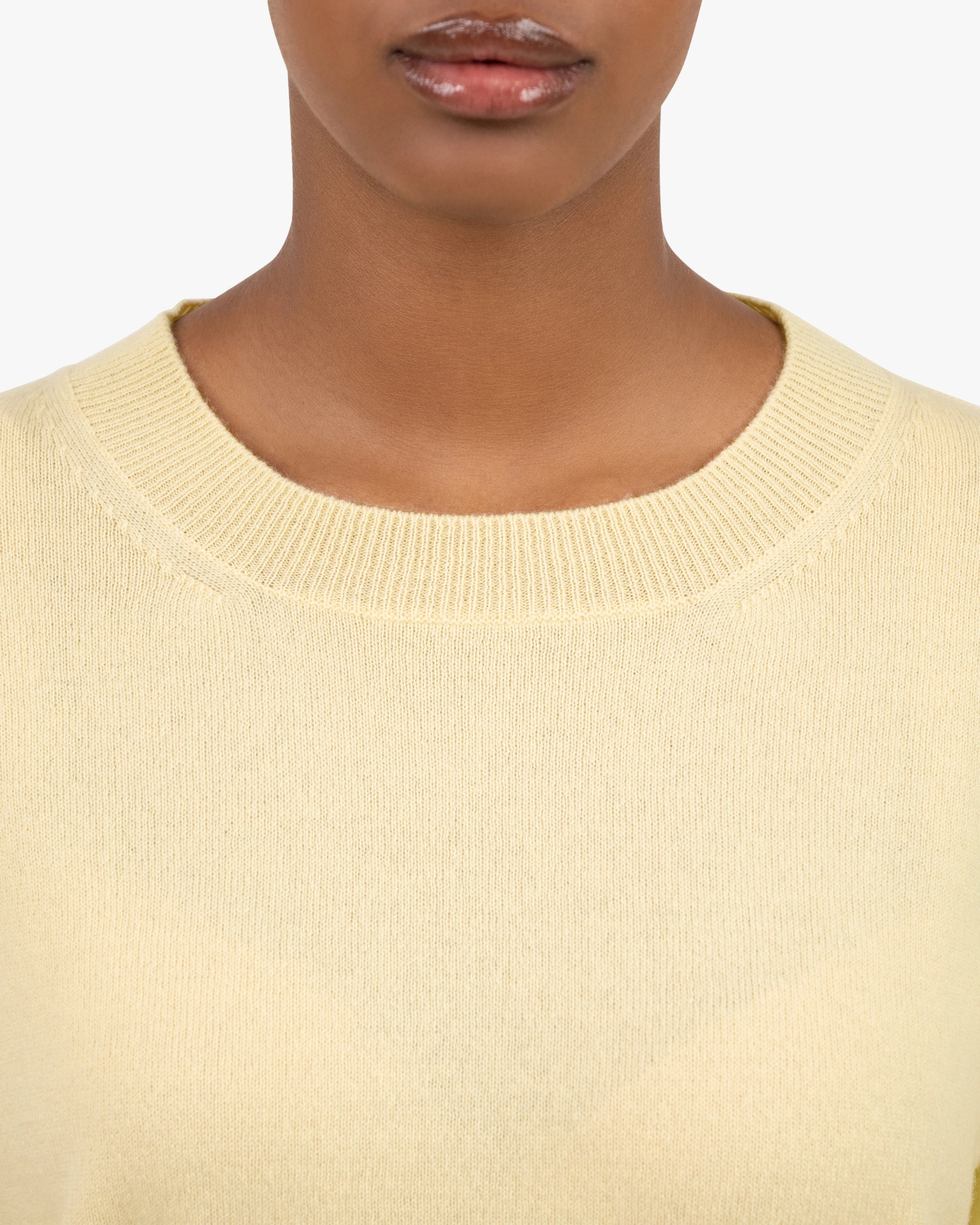 Velia Maxi Sweater - Yellow Cashmere